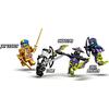 LEGO Ninjago Legacy Zanes Titan Mech Battle Ninja Μάχη Του Ρομπότ Τιτάνα Του Ζέιν 71738